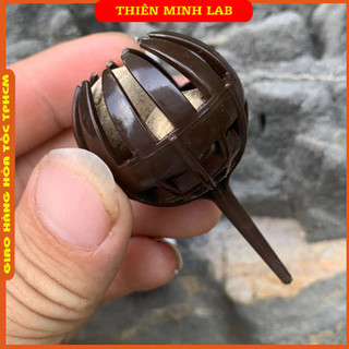Rọ đựng phân tan chậm, giỏ phân dành cho bonsai mini , xuất xứ Nhật Bản hình hoa sen