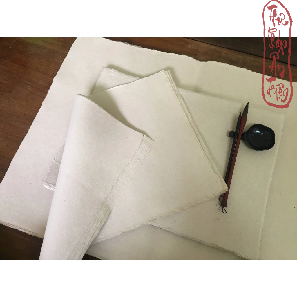 Giấy Dó Truyền Thống Làm Thủ Công