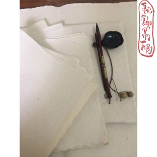 Giấy Dó Truyền Thống Làm Thủ Công