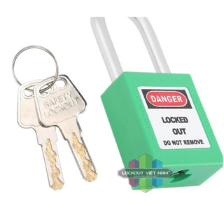 Ổ khóa loto green - lockout - tagout- khóa danger