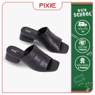 Guốc Cao Gót 3cm Bản Ngang Pixie X624