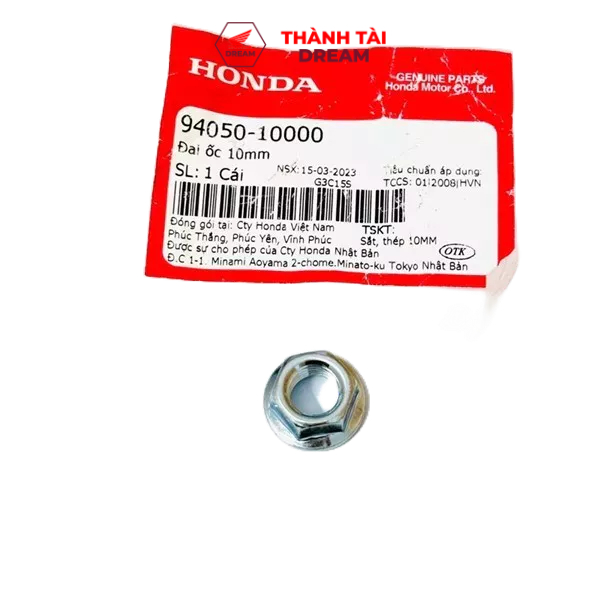 Đai Ốc 10mm Dùng chung nhiều xe Honda  Honda - 9405010000