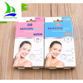 Miếng dán mụn Mayan hộp 20 miếng tặng thêm 4 miếng giá không đổi