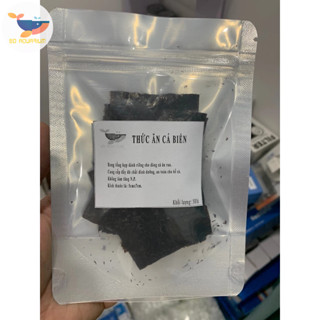 Rong biển khô cho cá cảnh biển 50 lá - Thức ăn cho dòng tang