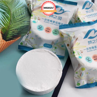 Khăn tắm nén tiện lợi khi đi du lịch bằng cotton