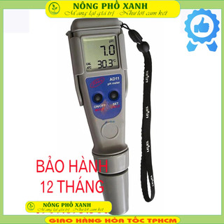 Máy đo độ ph nước và nhiệt độ ad11, xác định độ ph và nhiệt độ romani châu âu