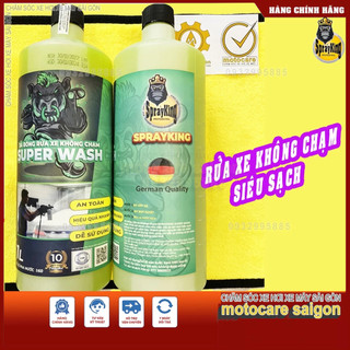 Nước rửa xe không chạm, xà bông không cham Sprayking Car Wash 1.L