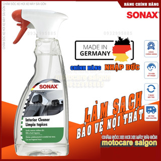 Sonax interior cleaner 500ml dung dịch vệ sinh nội thất ô tô