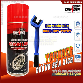 Xịt dưỡng sên Thunder Chain Lube 400ml