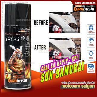 Chai samurai kp1 sơnlót bột bả kurobushi