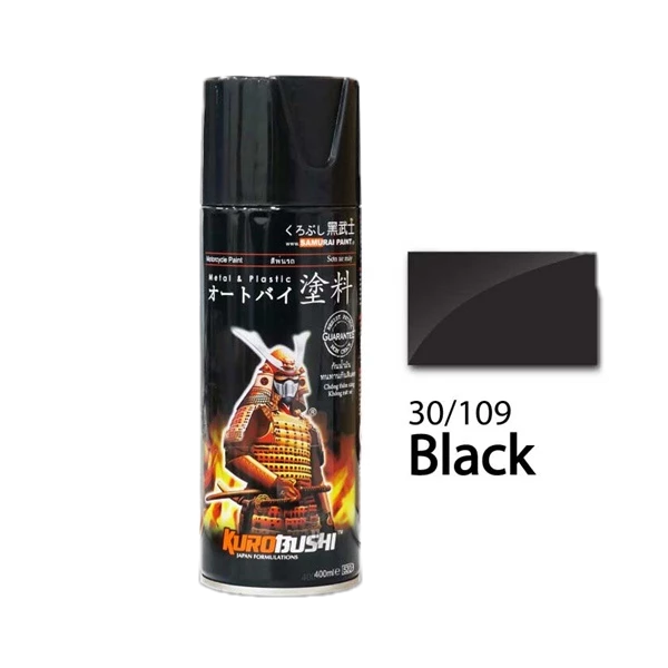 Sơn Xịt Đen Bóng Samurai mã 109