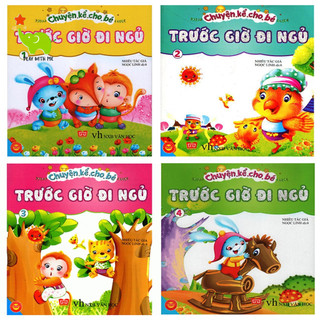 Sách - Chuyện kể cho bé trước giờ đi ngủ ( Bộ 4 cuốn + lẻ tùy chọn)