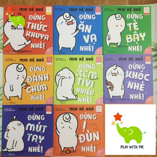 Sách Ehon Kĩ Năng Sống Cho Bé (1-6 tuổi) - Miu Bé Nhỏ - Lẻ tùy chọn