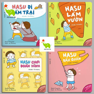 Sách Ehon - Combo 4 cuốn Những Câu Chuyện Kì Lạ Của Hasu cho bé 3-6 tuổi ( lẻ tùy chọn)