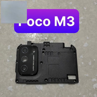 Bộ kính camera xiaomi poco m3 zin hãng new