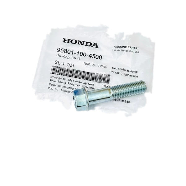 Bu lông 10x45 Dùng Chung nhiều xe Zin Honda - 958011004500