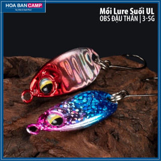  Mồi Lure Suối UL OBS Đậu Thần | 3-5g Câu Mương Thiểu Rô Phi Cá Suối 