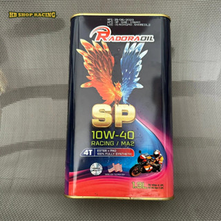 Nhớt Xe Satria Raider 1L3 Radora Racing 10w-40 Pao & Ester 100% fully Synthetic