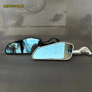 Kính Gương Chiếu Hậu Rizoma 744 Chân Ngắn Nhôm cnc Bên Trái Xe