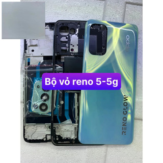 Bộ vỏ / vỏ lưng /lưng, viền điện thoại oppo reno 5 - 5g