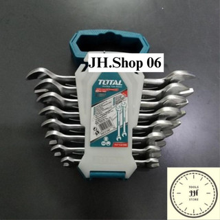 6-22mm bộ cờ lê 2 đầu miệng 8 chi tiết total tht102386