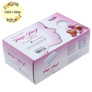 Bông tẩy trang Pop Puf 100 miếng - HỘP HỒNG