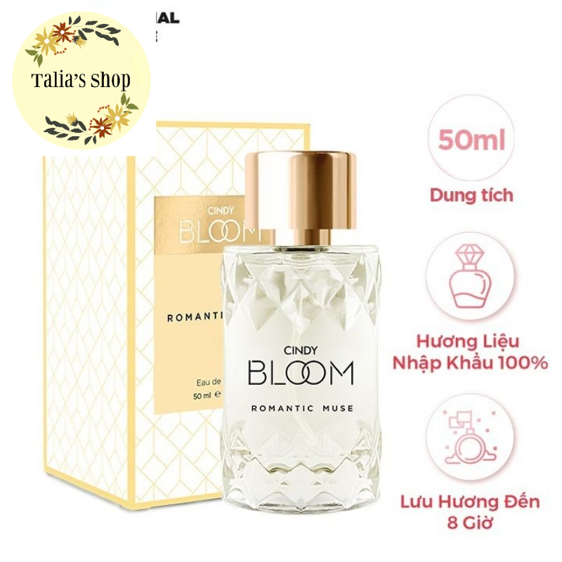 4 mùi - Nước hoa Cindy Bloom (CHÍNH HÃNG- CÓ HỘP)