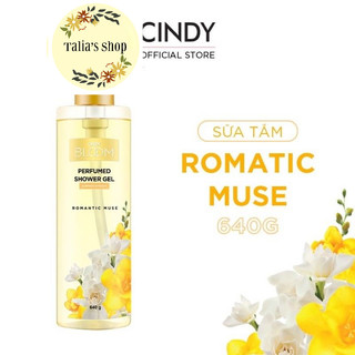 - Sữa tắm Cindy Bloom Romantic Muse hương nước hoa 640g
