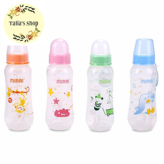 (250ml) Bình sữa Mirai Kids - van chống sặc/ Bình sữa Jumi có quai