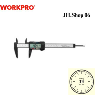 Thước kẹp điện tử thân nhựa, kích thước 150mm workpro - wp266001