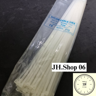 dây rút nhựa 8x400 có 2 màu trắng đen