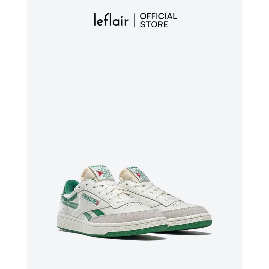 Giày Sneaker Nam Club C Revenge Vintage White Green (7)