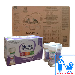 [CHÍNH HÃNG]  Thùng 48 Ống x 59ml Sữa Nước Similac Special Care Premature OptiGRO 24 CAL/FL OZ