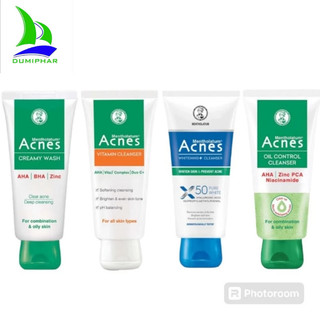 Sữa rửa mặt acnes. 100g