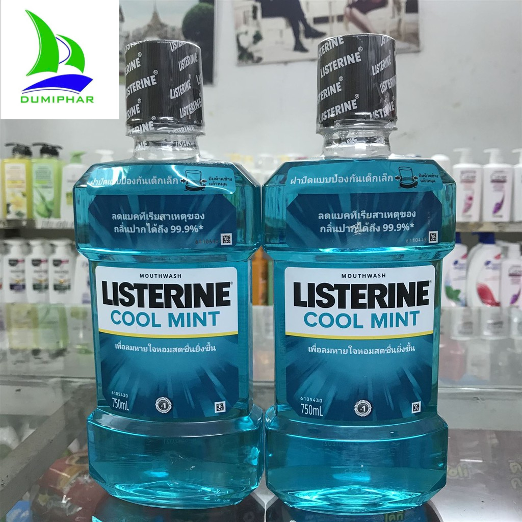 Nước súc miệng listerine Cool Mint