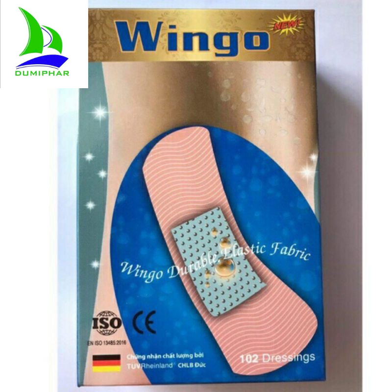 Băng keo cá nhân Wingo 102 miếng