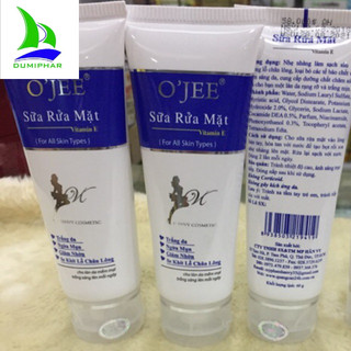 SỮA RỬA MẶT VITAMIN E O'JEE