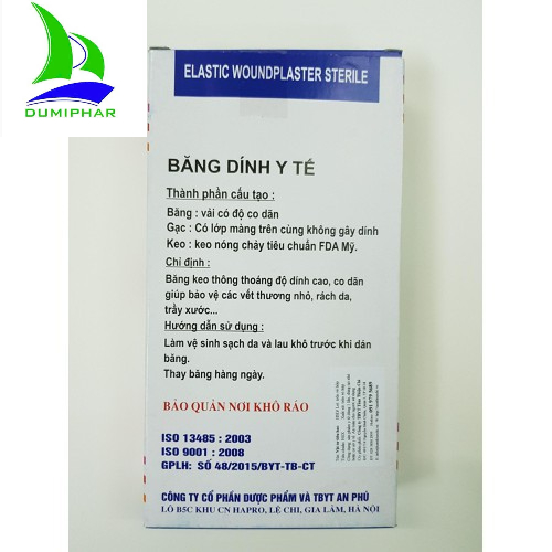 Băng cá nhân vải An Phú
