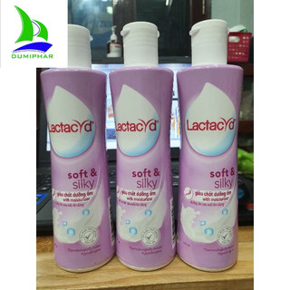 Dung Dịch Vệ Sinh Phụ Nữ Lactacyd Soft&silky 250Ml