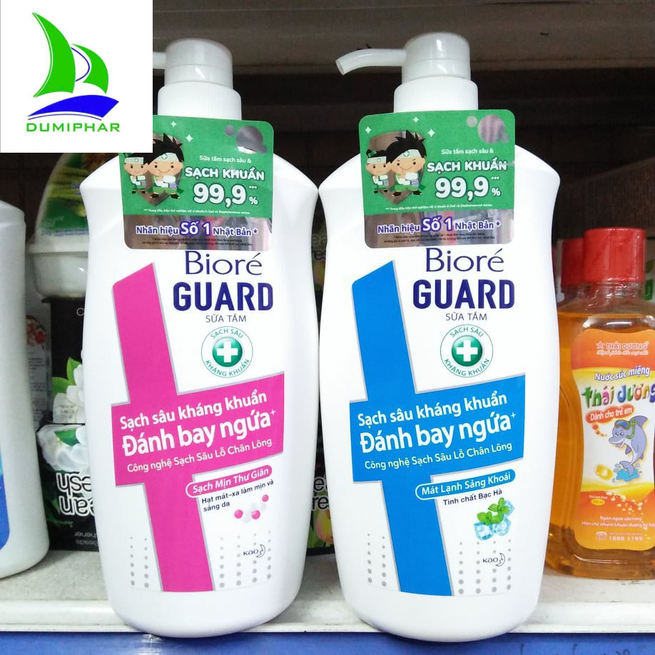 SỮA TẮM BIORE GUARD SẠCH SÂU KHÁNG KHUẨN 800G