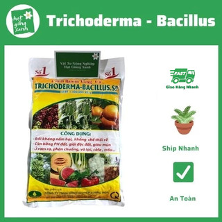 Trichoderma 1kg - chế phẩm hữu cơ diệt nấm đối kháng, tăng hiệu lực đối kháng cho cây trồng