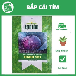 Bắp Cải Tím (0.5g)-Nảy Mầm Trên 90%