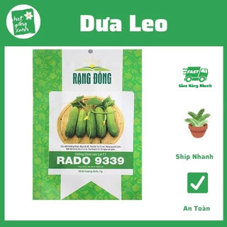 Hạt giống dưa leo(10gr) phù hợp khí hậu Việt Nam