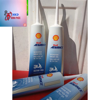 Nhớt hộp số xe tay ga shell thailand advance scooter gear 80w90 120ml