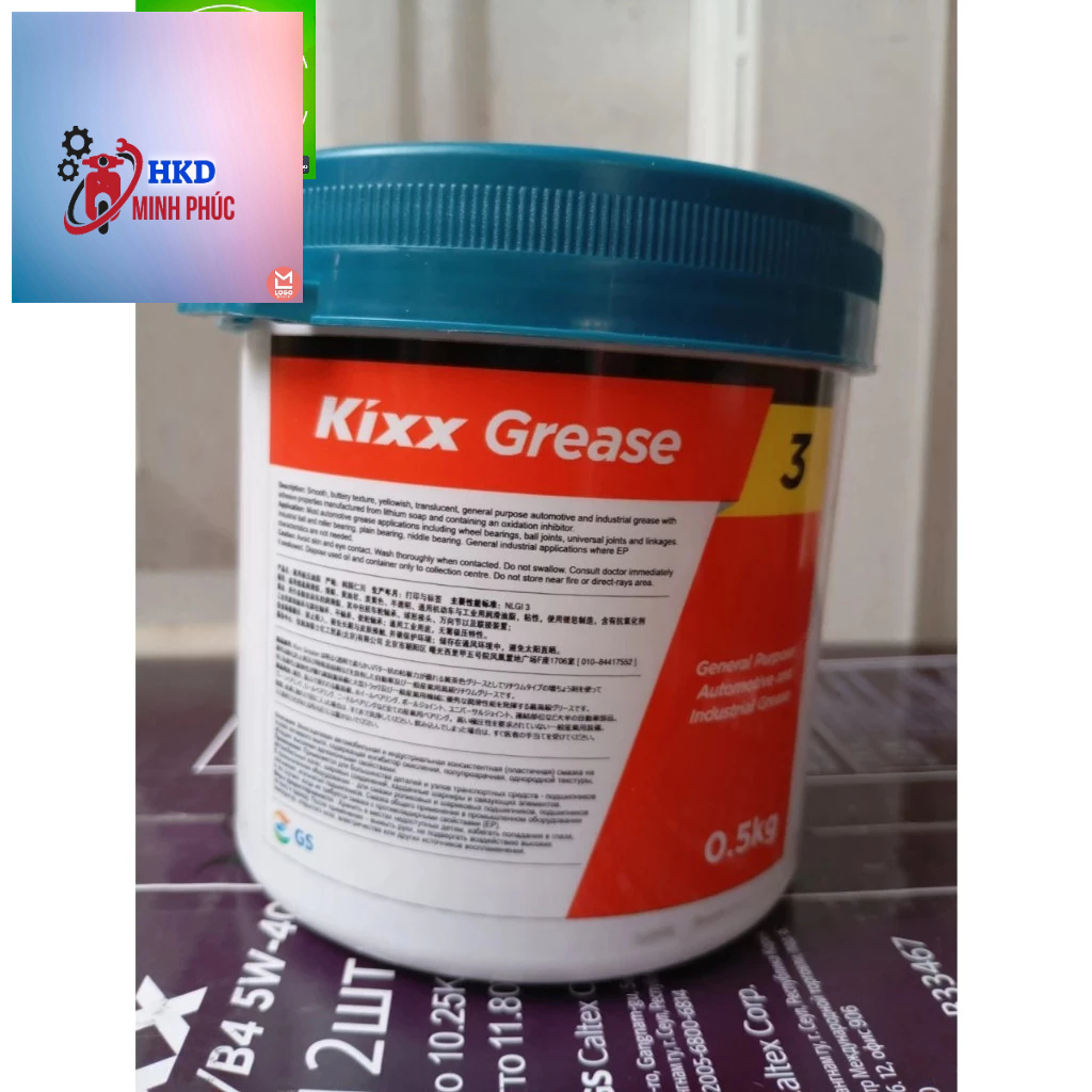 (chính hãng) Mỡ Bò Đa Dụng 500g KIXX Grease 3
