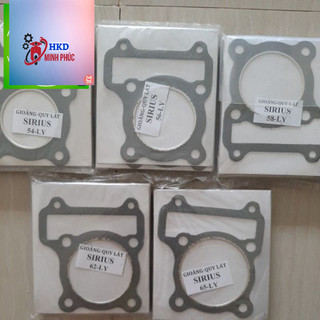 Gioăng quy lat dập đen xe sirius độ 54-56-58-62-65