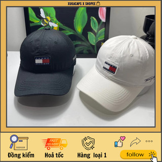 Mũ lưỡi trai 𝐓𝐨𝐦𝐦𝐲 mỏ dài form ôm đầu cao cấp xukacapbeauty