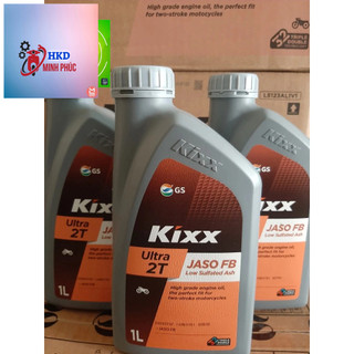 Dầu động cơ 2 thì Kixx Ultra 2T FB dung tích 1L