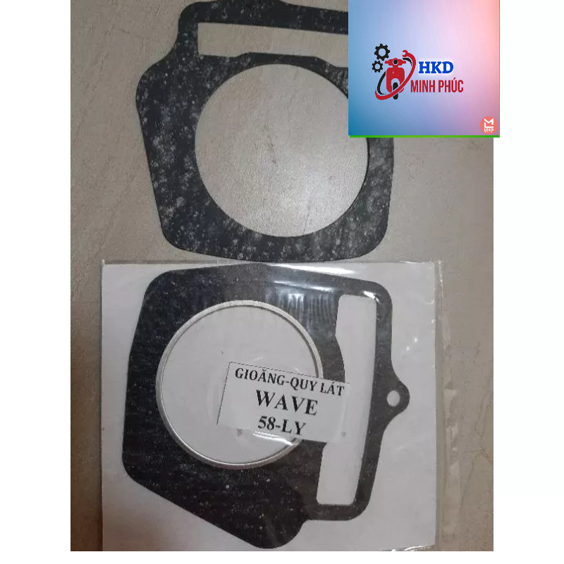 combo ron quylat + chân nòng (xilanh) loại tốt dùng cho wave 54 56 58 62 65