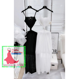 váy REN BODY 2 DÂY CUTOUT EO FORM DUOID CÁ 310724